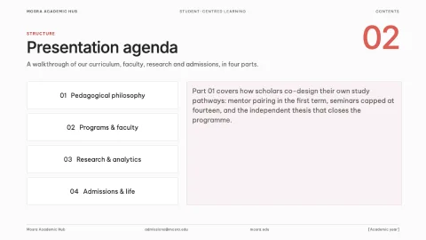 Academic Education - Student Centered Learning — 2