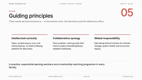 Academic Education - Student Centered Learning — 5