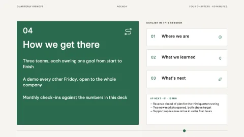 Agenda Navigator — 5