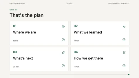 Agenda Navigator — 6
