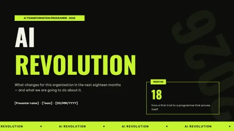 AI Revolution — Enterprise Transformation Briefing — 1