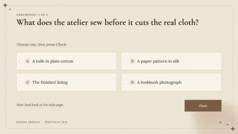 Atelier Portfolio — 11