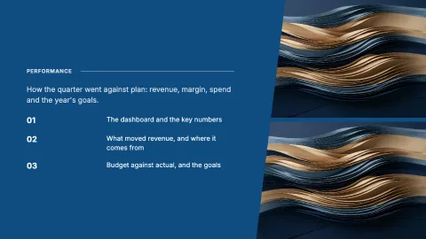Quarterly Board Brief — 5