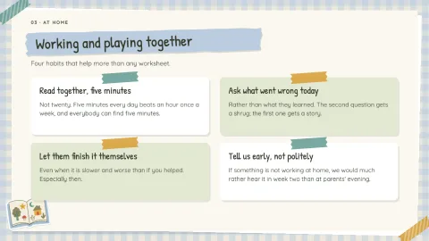 Bright Start — A Term of Learning — 16