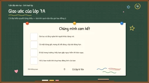 Building our class rules — 10