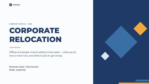 Clearway — Corporate Business — 1