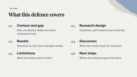 Collage Thesis Defence — 2