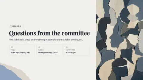 Collage Thesis Defence — 18