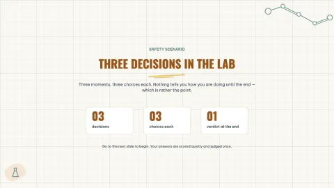 Lab Safety Decisions — 1