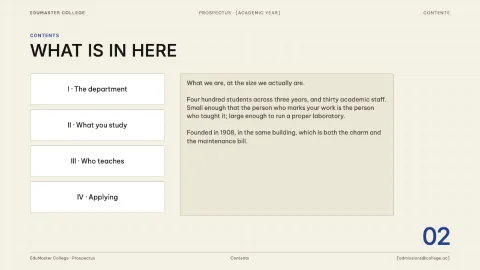 EduMaster — Academic Prospectus — 2