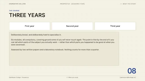 EduMaster — Academic Prospectus — 8