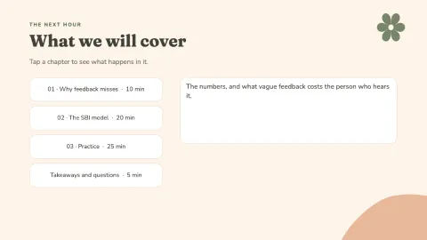 Feedback That Lands — 4