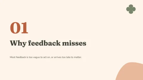 Feedback That Lands — 7