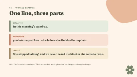 Feedback That Lands — 20
