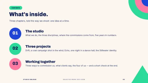 Folio Portfolio — 3