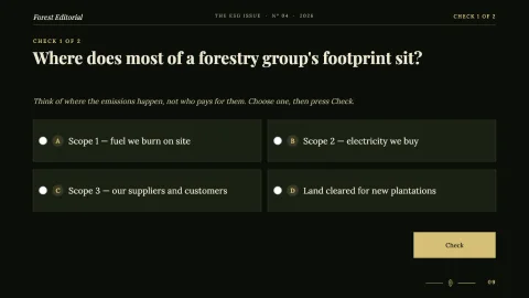 Forest Editorial: Sustainability & ESG Report 2026 — 9