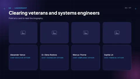 Glass Meridian: Next-Gen Fintech & SaaS Pitch Deck — 22