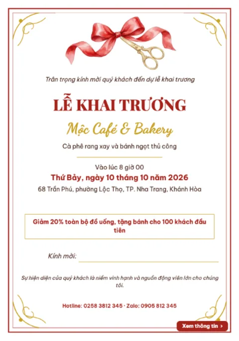 Grand Opening Invitation — 1
