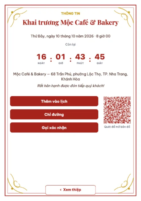 Grand Opening Invitation — 2