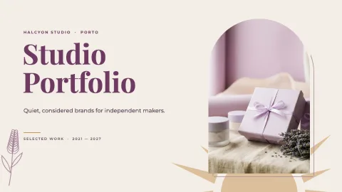 Halcyon Portfolio — 1