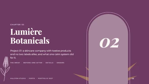 Halcyon Portfolio — 8
