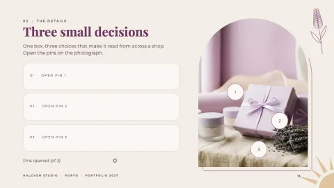 Halcyon Portfolio — 11