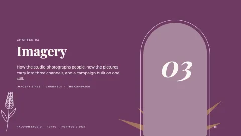 Halcyon Portfolio — 13