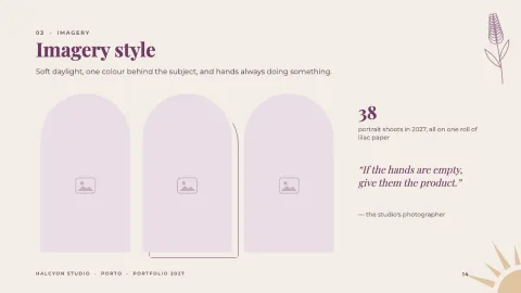 Halcyon Portfolio — 14