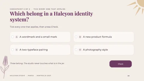Halcyon Portfolio — 22