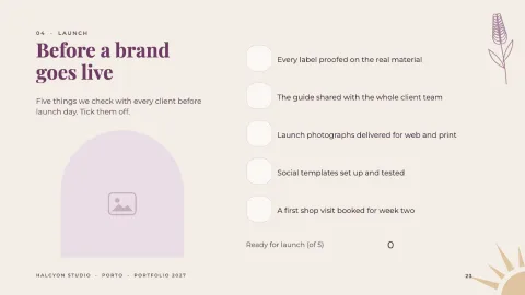 Halcyon Portfolio — 23