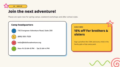 Kids Fun Presentation — 29