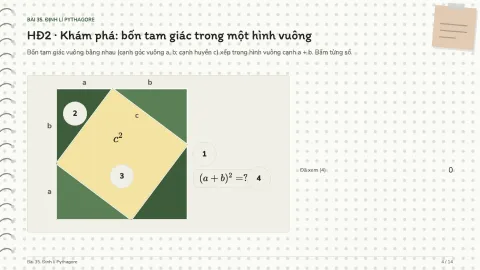 The Pythagorean Theorem — 4