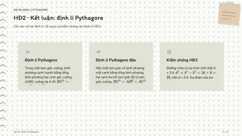 The Pythagorean Theorem — 6