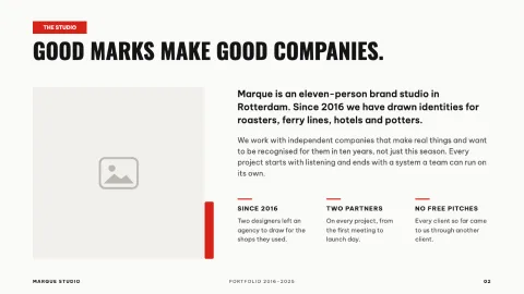 Marque Portfolio — 2