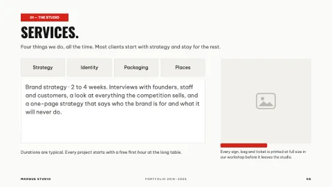 Marque Portfolio — 5