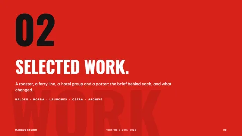 Marque Portfolio — 9
