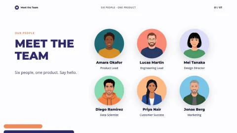 Meet the Team — 1