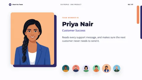 Meet the Team — 6