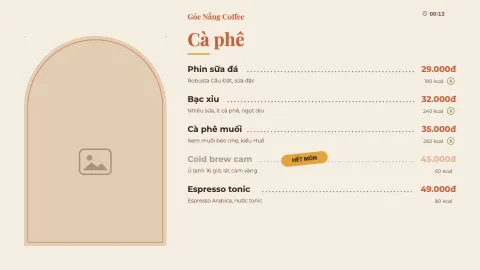 Café Menu Board — 2