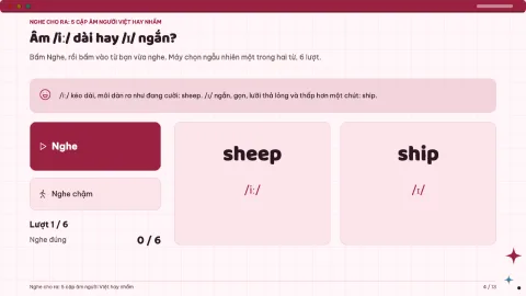 Hear the difference: 5 sound pairs — 4