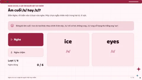 Hear the difference: 5 sound pairs — 7