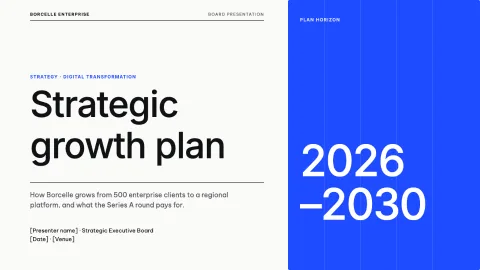 Modern Business Project: Strategic Growth Deck — 1