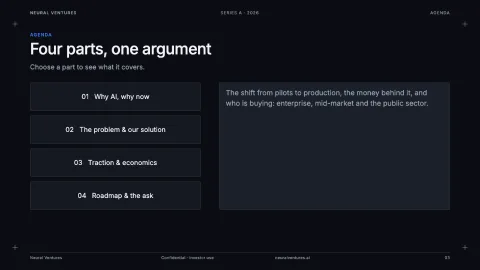 Neural Ventures — AI for Startups & Enterprise — 3