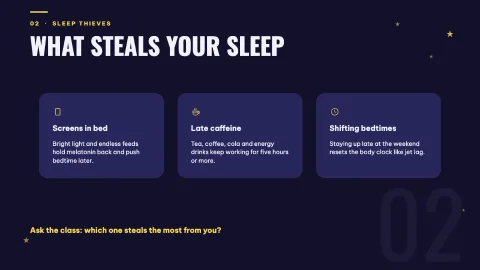 Night Shift: The Science of Sleep — 12