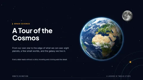 Orbits in Motion — 1