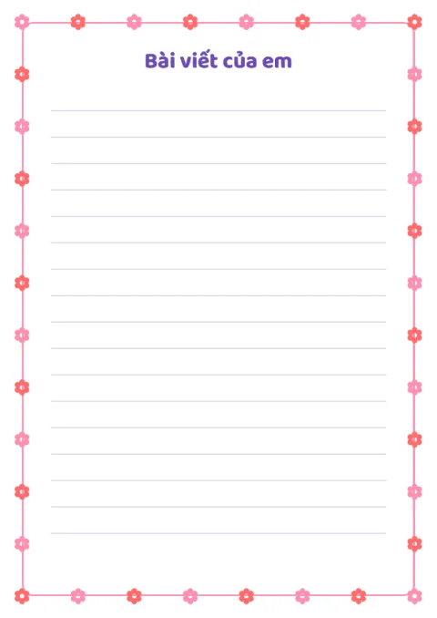 A4 Page Borders — 4