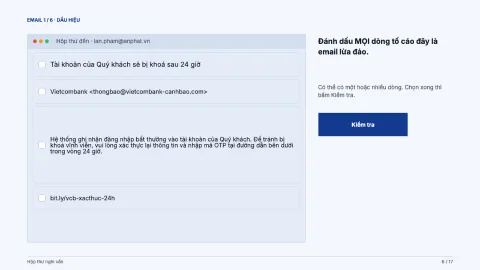 The Phishing Inbox — 6