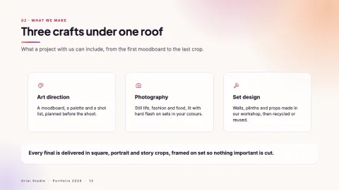 Prism Portfolio — 13
