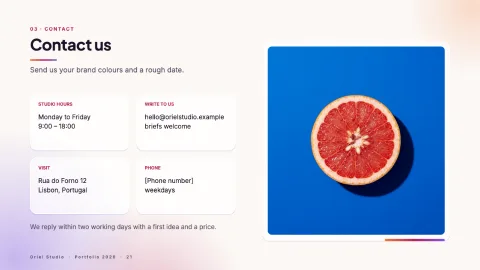 Prism Portfolio — 21