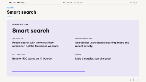 Product Roadmap — 3
